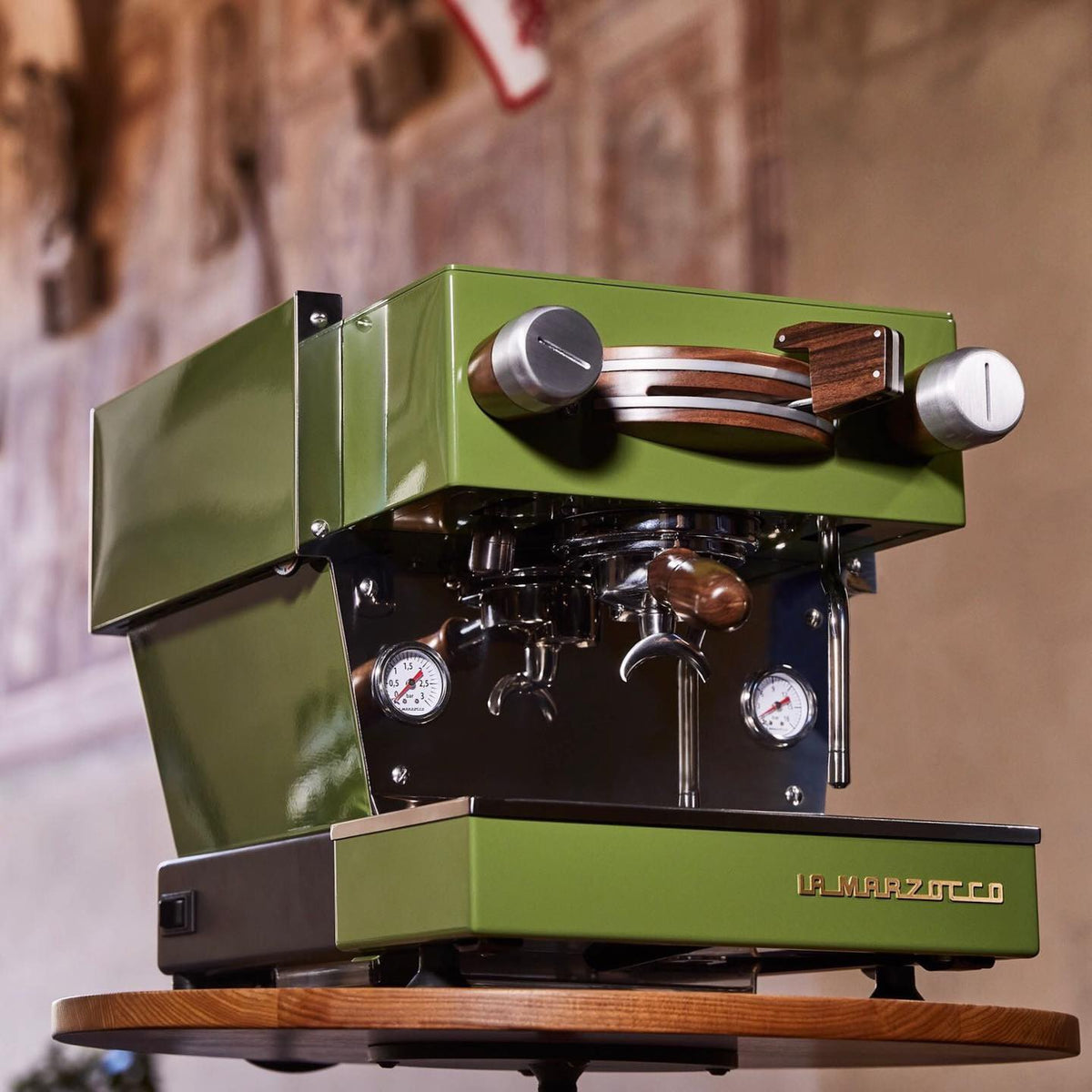 La Marzocco Mini R madera 110V (verde Florentino)